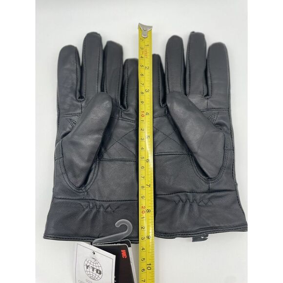 Thinsulate 40 gram Thermal Insulated Fleece Lined Leather Gloves Women M NWT - Picture 8 of 9